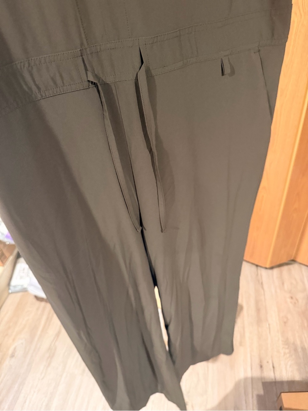 Athleta Olive Green Utility Jumpsuit - Picture 9 of 9